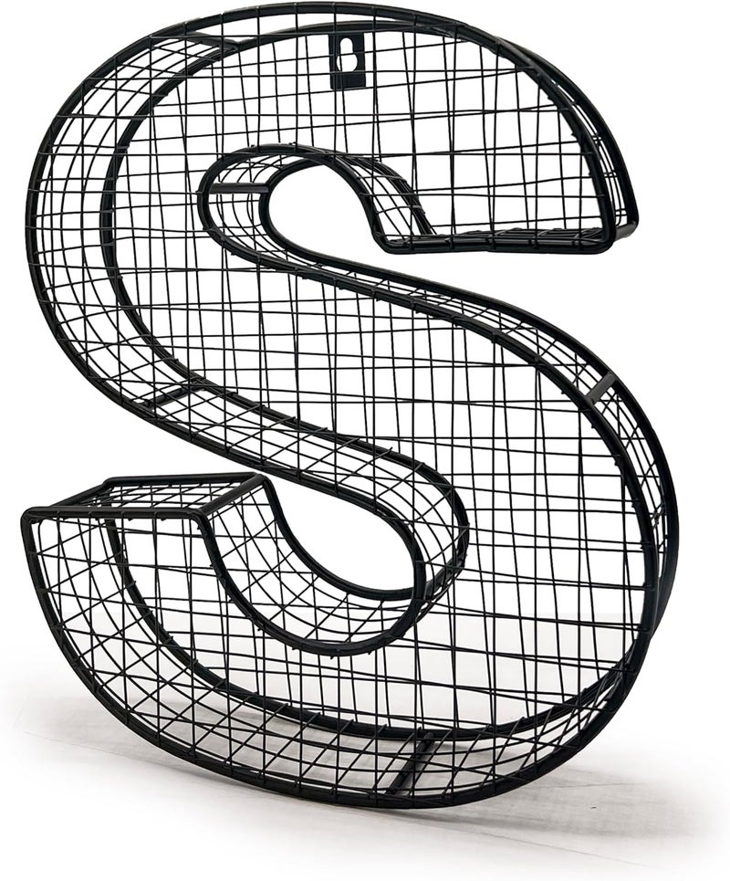 Oeno Wine Cork Holder Metal Display Collector Full Alphabet Display Letters & More (S) - Image 4